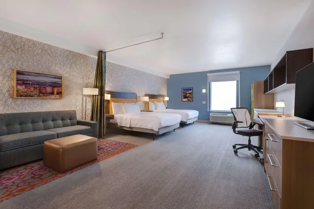 Studio, Queen Bed, Accessible, Home2 Suites by Hilton Las Vegas I-215 Curve 2/3
