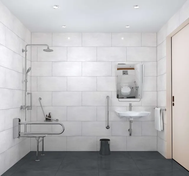 غرفة بسرير كوين لذوي الإعاقة، Hampton by Hilton Istanbul Arnavutkoy 8/8