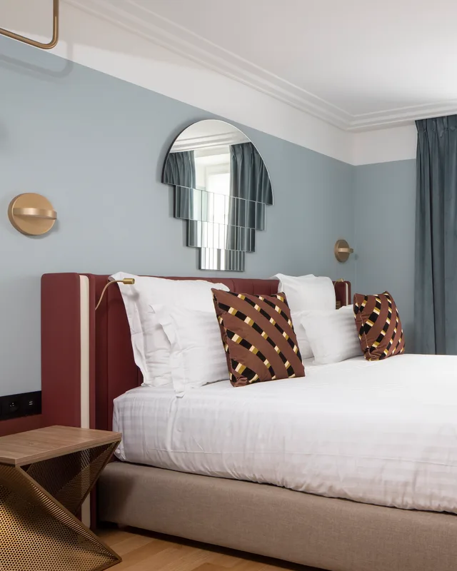 غرفة تنفيذية بسرير مزدوج، Hotel Parisianer 3/5