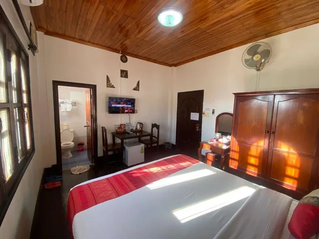 غرفة قياسية مفردة بسرير مزدوج، Vangsavath Hotel 1/1