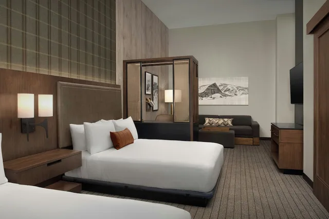 جناح بسرير كينج بإطلالة على الجبل، Springhill Suites By Marriott Steamboat Springs 1/4