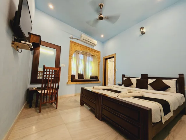 غرفة قياسية بسرير كينج، Royal Villa Jaisalmer 2/10