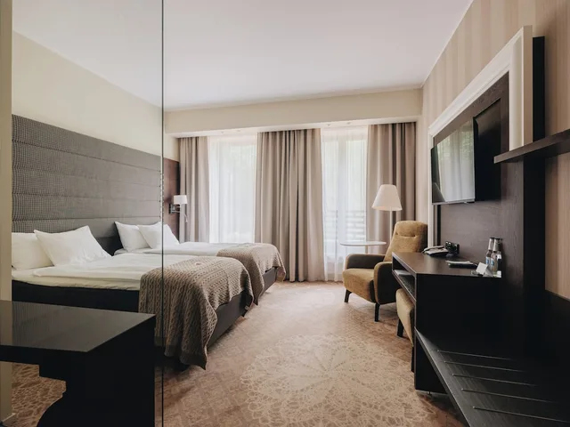 غرفة سوبيريور بسرير مزدوج أو سريرين منفصلين، Lydia Hotel 1/3