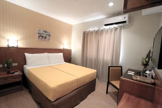 غرفة قياسية بسرير مزدوج أو سريرين منفصلين، Coron Soleil Express Hotel 4/10