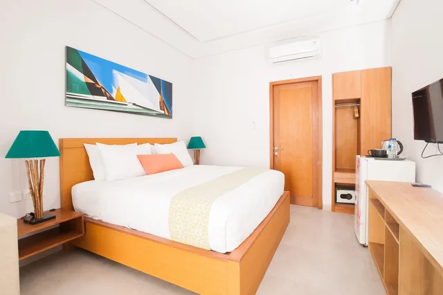 جناح ديلوكس بسرير مزدوج، Apple Villa & Suite Seminyak 2/6