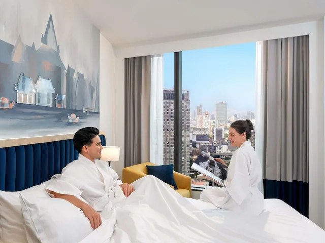 غرفة قياسية بسرير كينج، Novotel Bangkok Platinum 8/10