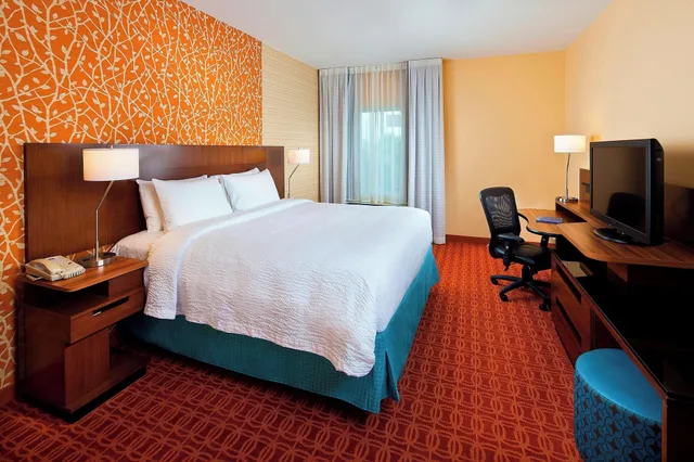 جناح بسرير كينج لذوي الإعاقة، Fairfield Inn Suites By Marriott Houston Hobby Airport 1/1