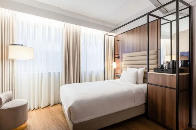 غرفة قياسية بسرير فردي، AC Hotel by Marriott Stockholm Ulriksdal 4/6