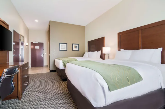 غرفة قياسية بسريرين كوين، Comfort Inn & Suites Rock Hill Northeast 5/10