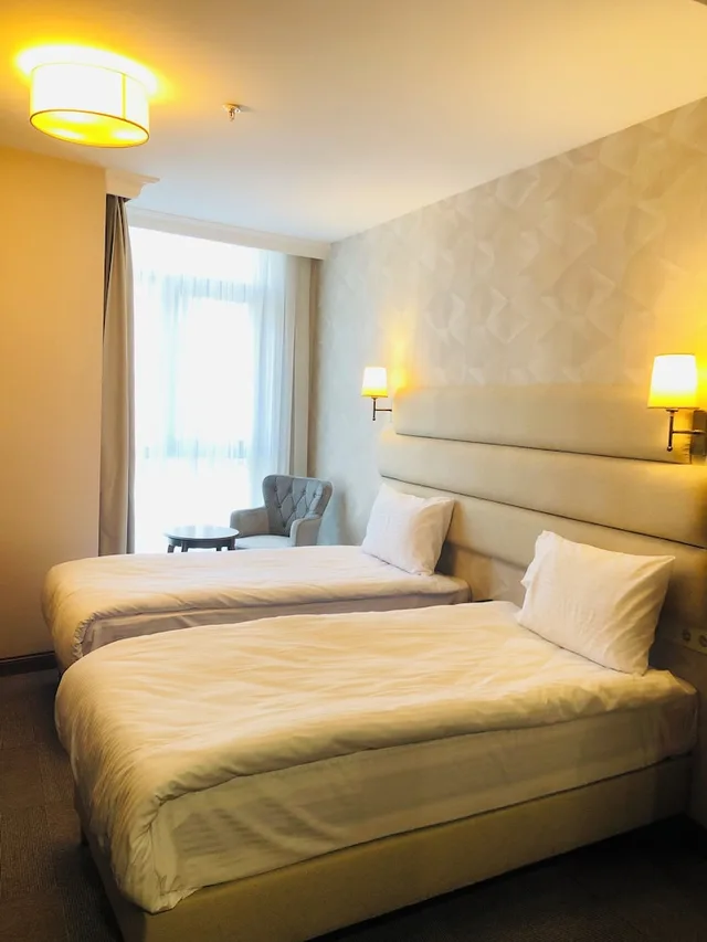 غرفة قياسية بسرير كوين بإطلالة على المدينة، Istanbul Midpoint Hotel 3/10