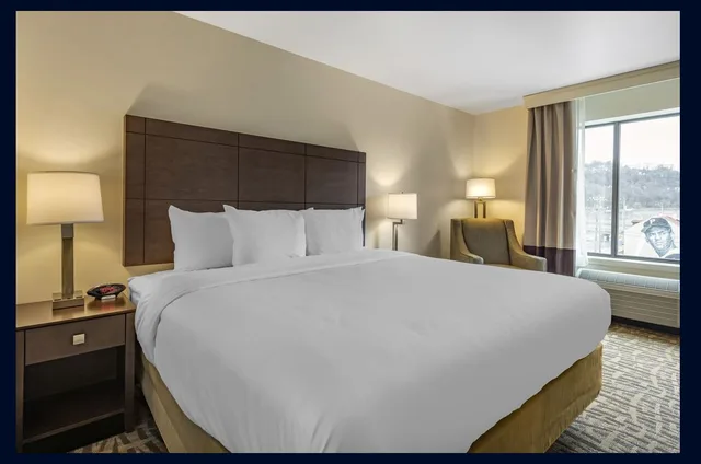 جناح بسرير كينج لذوي الإعاقة، Comfort Inn and Suites Pittsburgh Northshore, PA 1/3