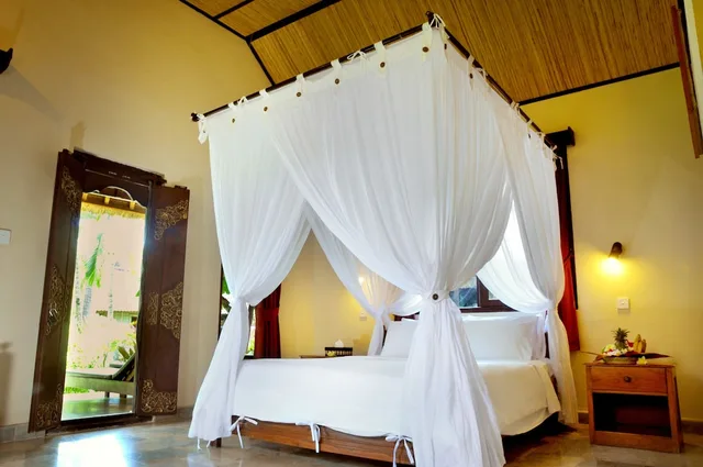 غرفة ديلوكس بسرير كوين، CORAL VIEW VILLAS 3/4