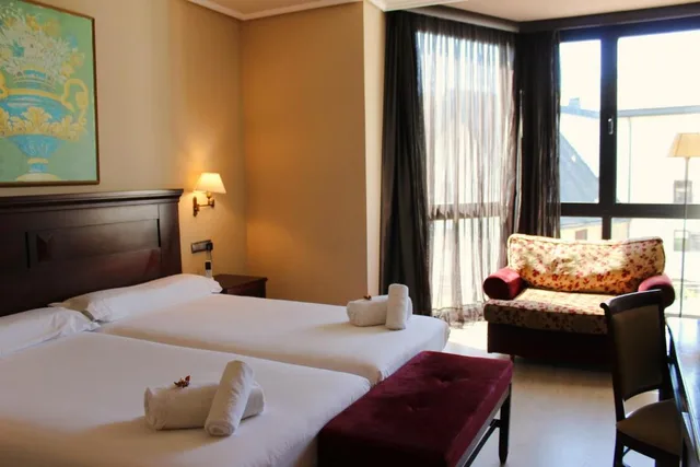 غرفة سوبيريور مفردة بسرير مزدوج، Villa de Sallent 4 1/5