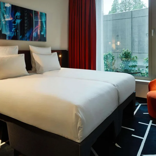 غرفة بسرير فردي، TRIBE Baden-Baden 4/10