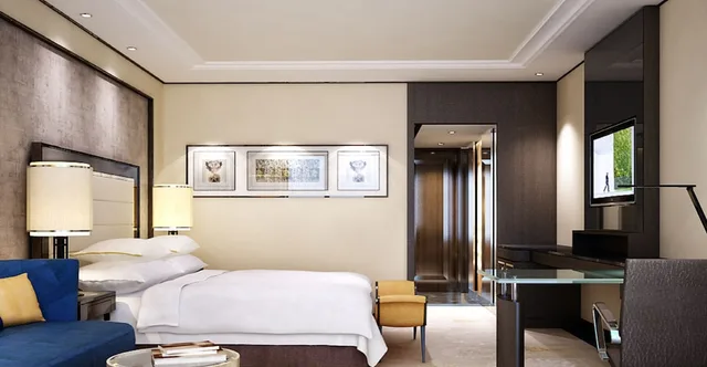 غرفة كلوب بسرير كينج، Sheraton Grand Pune Bund Garden Hotel 8/10