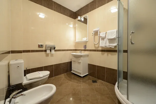 غرفة بسرير مزدوج أو سريرين منفصلين، Hotel Orasac 4/5