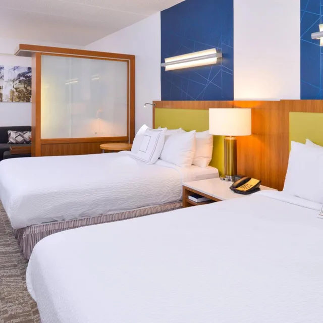 استوديو بسرير كوين مع أريكة لذوي الإعاقة، SpringHill Suites by Marriott Durham Chapel Hill 2/10
