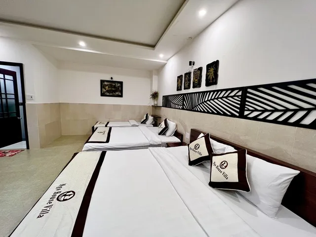 غرفة عائلية بسريرين كينج وسرير فردي، Ngo House 2 Villa 6/8