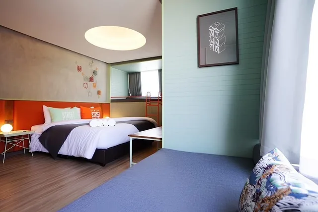 Suite, King Bed, Kitchen, Samsen Street Hotel 3/4