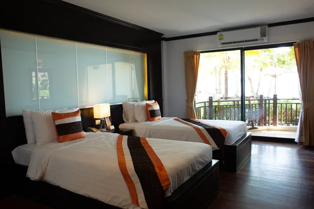 غرفة ديلوكس بسرير مزدوج، Klong Prao Resort 2/4