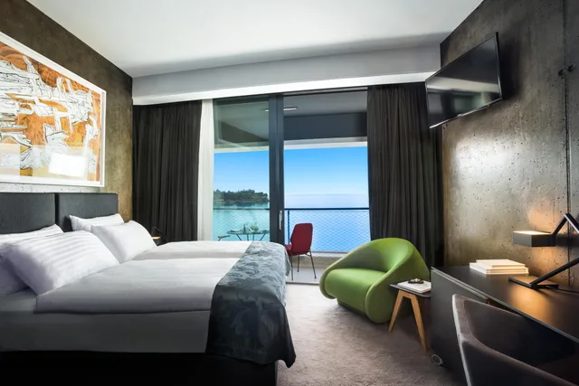 غرفة سوبيريور مفردة بإطلالة على البحر، Boutique & Design Hotel Navis 1/3