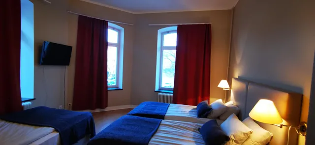 غرفة ثلاثية بسرير فردي بحمام خاص، Sundsvall City Hostel 1/1