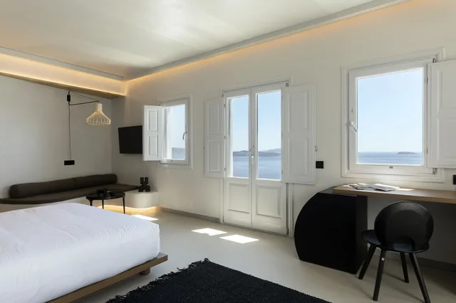 جناح بسرير كينج بإطلالة على البحر، Hom Santorini - Adults Only 2/4