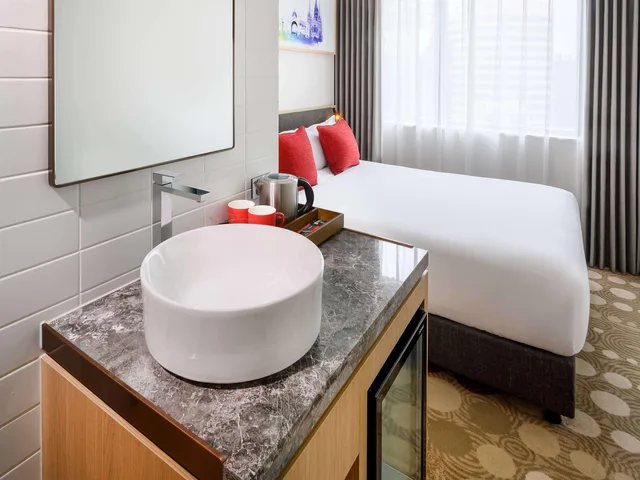 غرفة بسرير كوين، Ibis Melbourne Central 5/6