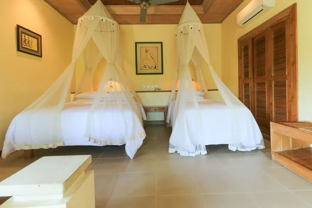 غرفة بسرير مزدوج بشرفة، Tegal Sari Accommodation 1/6
