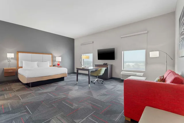 جناح استوديو بسرير كينج، Hampton Inn And Suites Columbus Scioto Downs 2/4
