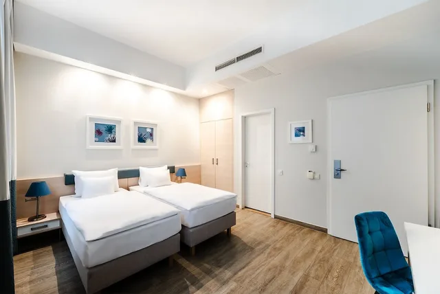 غرفة عائلية رباعية بسريرين مزدوجين، Atrium Hotel by Mellow Mood Hotels 8/10