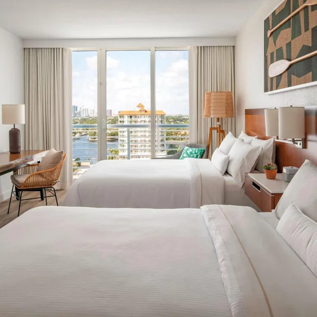 Room, 2 Double Beds, Intracoastal View، The Westin Fort Lauderdale Beach Resort 3/4