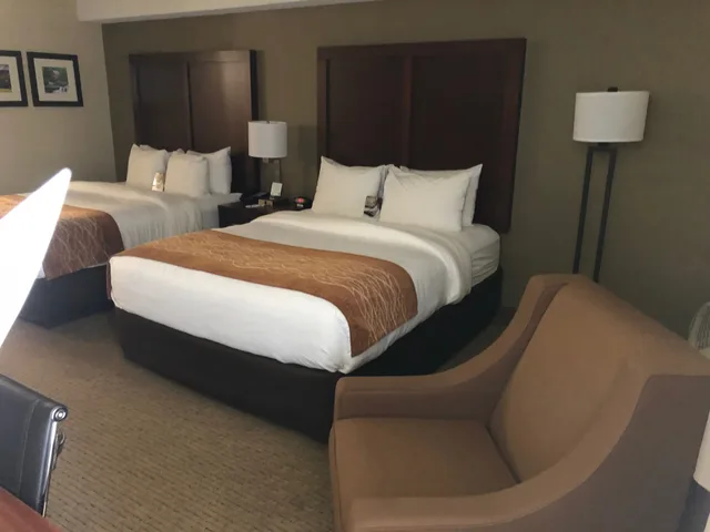 غرفة قياسية بسريرين مزدوجين، Comfort Inn and Suites Near Danville Mall 4/8
