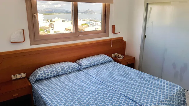 شقة بسريرين منفصلين بشرفة بغرفة نوم واحدة مع أريكة، Apartamentos Stil Mar Y Paz 2/4