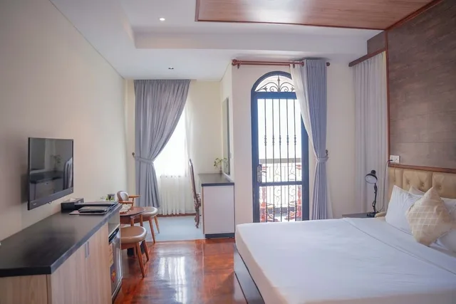 غرفة ديلوكس بسرير كينج بإطلالة على المدينة، LCS Hotel & Apartment 1/10