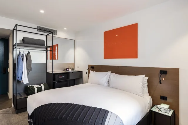 غرفة بريميوم اقتصادية بسرير كينج، Citadines Connect Sydney Airport 1/10