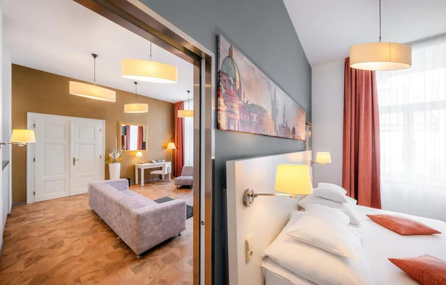 جناح غراند بسرير كينج، Grandium Hotel Prague 2/8