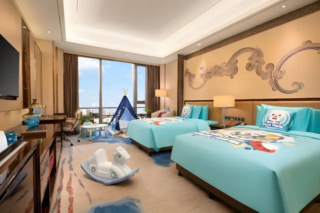 غرفة عائلية بسريرين مزدوجين، Wanda Vista Dongguan 1/2