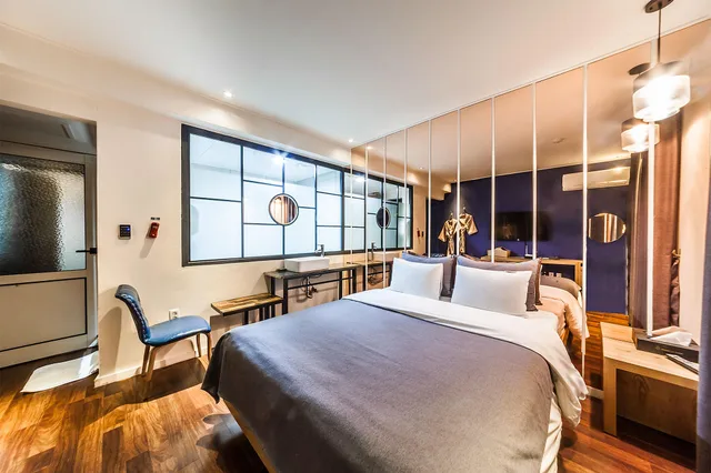 غرفة ديلوكس، Chuncheon Urbane Hotel 2/4