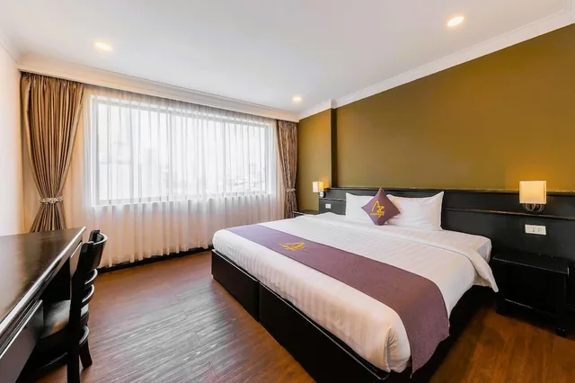 غرفة ديلوكس بسرير مزدوج، Azumaya Hotel Phnom Penh 1/8