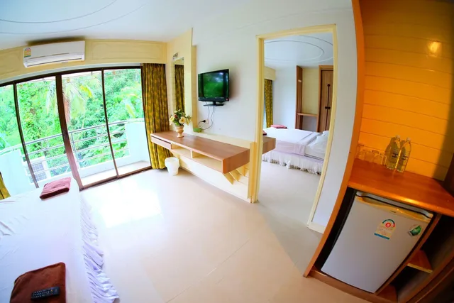 غرفة قياسية بسريرين منفصلين، Aonang Top View 2/2