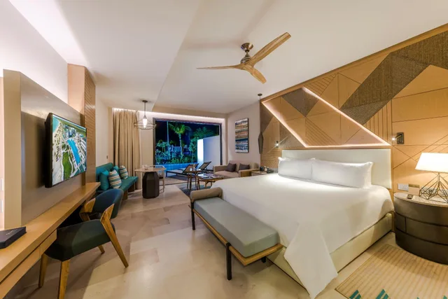غرفة ديلوكس بسرير مزدوج، Haven Riviera Cancun Resort & Spa All Inclusive - Adults Only 1/2