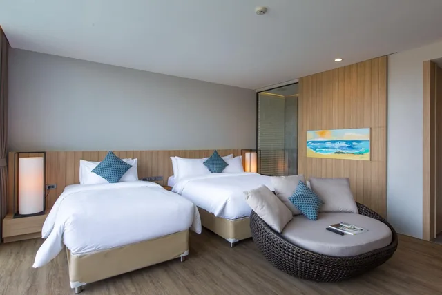 غرفة ديلوكس ثلاثية، Asira Boutique Huahin Hotel 4/9