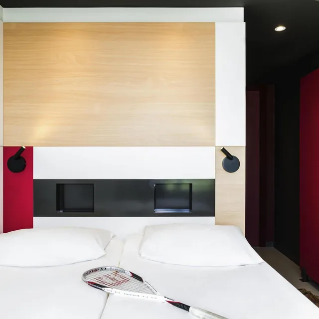 غرفة قياسية بسرير فردي وثلاثة أسرّة، Ibis Budget Knokke 3/10