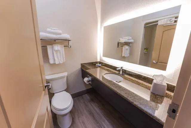 غرفة قياسية بسريرين كوين مع أريكة لذوي الإعاقة، Holiday Inn Express Hotel And Suites Springfield Medical District 9/10