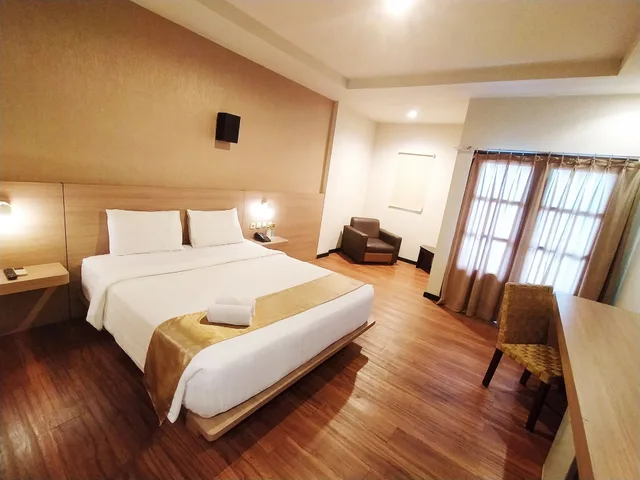 غرفة ديلوكس بسرير مزدوج، Kuraya Hotel Residence 3/10
