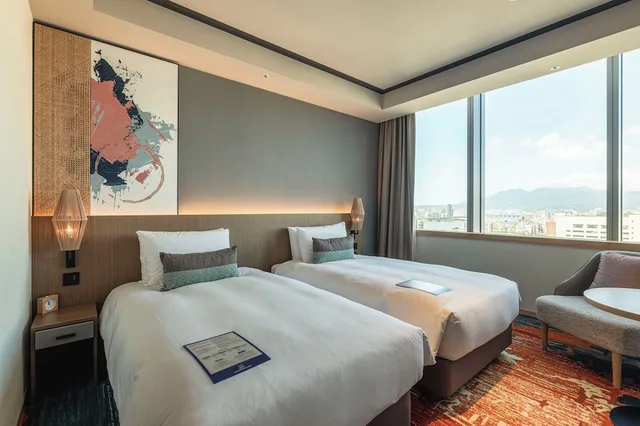 Moderate, Twin Beds، Solaria Nishitetsu Hotel Taipei Ximen 3/9