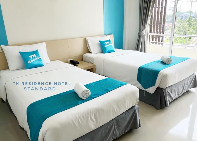 غرفة قياسية بسريرين منفصلين، TK Residence 1/1