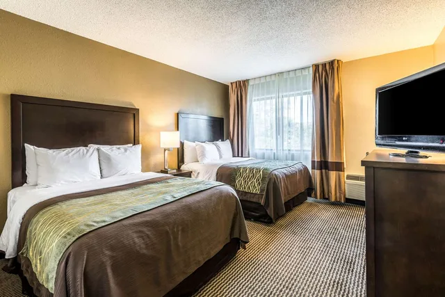 غرفة بسريرين مزدوجين، Comfort Inn Downtown Detroit MI 2/6