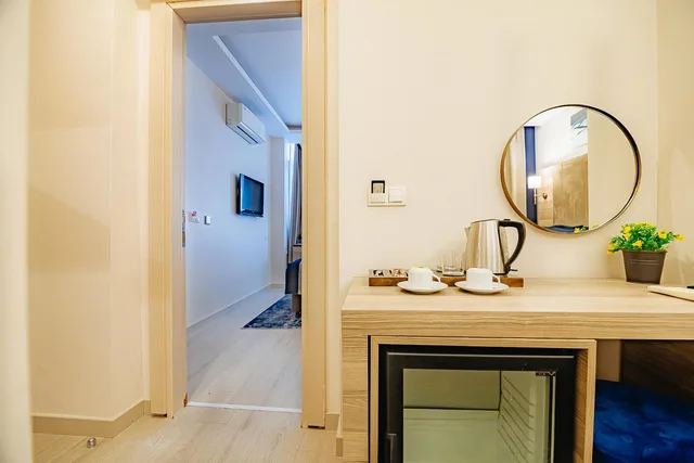 غرفة متصلة بسرير مزدوج، Comfort Beige Hotel 6/6